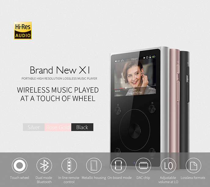 Плеер FiiO X1 II Rose Gold - рис.1
