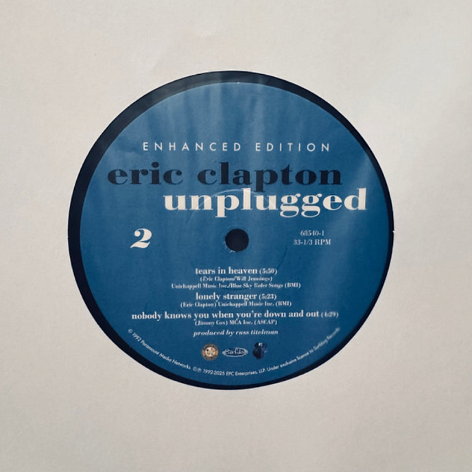 Виниловая пластинка Eric Clapton - Unplugged: Enhanced Edition - 3LP - рис.8