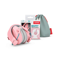 Детские противошумные наушники Alpine Muffy Kids Pink