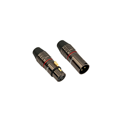 Разъём Tchernov Cable XLR Plug Standard NG male/female Pair Red