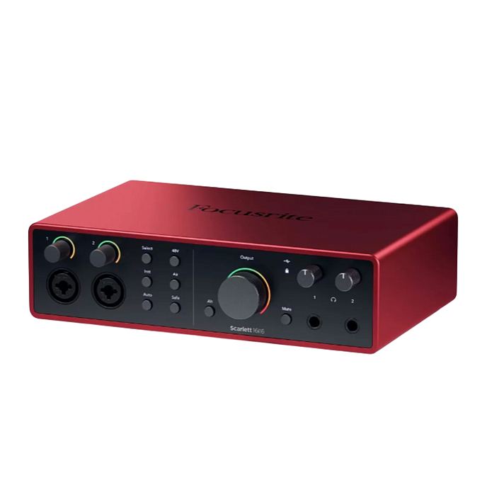Аудиоинтерфейс Focusrite Scarlett 16i16 4th Gen Red - рис.1