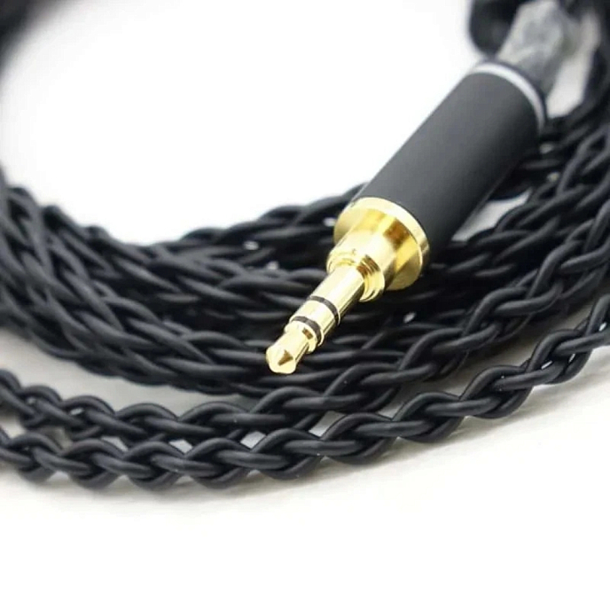 Кабель Nobunaga Labs Advance Garou Gou Black 3.5mm - рис.7