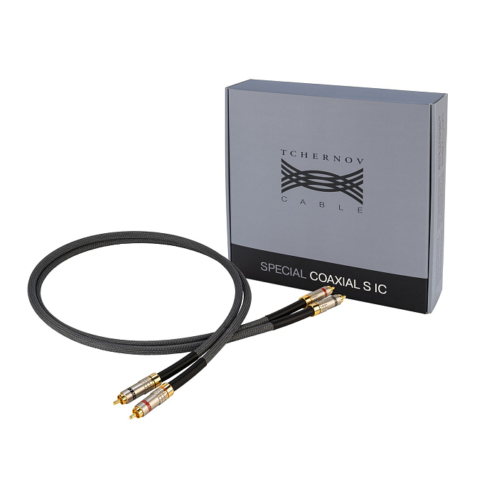 Кабель Tchernov Cable Special Coaxial S IC 2RCA - 2RCA 1.65m - рис.1