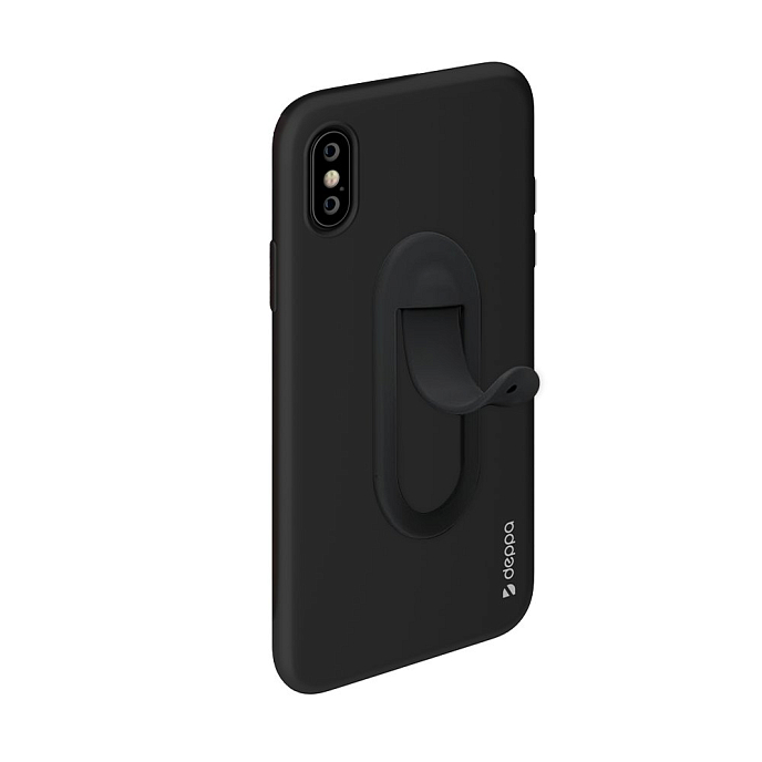 Держатель для телефона Deppa Click Holder Black - рис.0