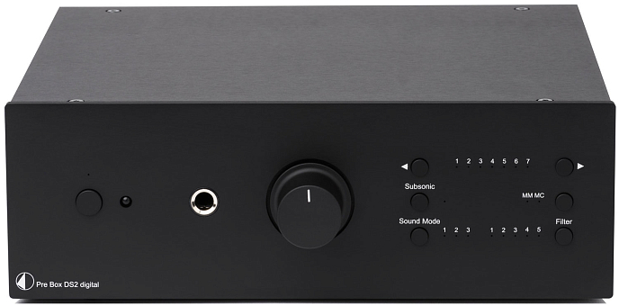 Предусилитель/ЦАП Pro-Ject Pre Box DS2 Digital Black - рис.1