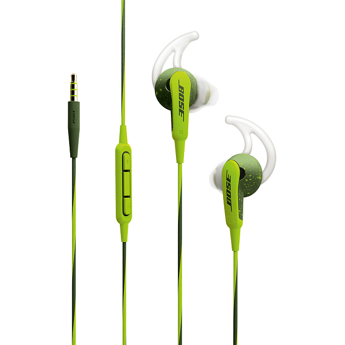 Наушники Bose SoundSport in-ear for Apple Energy Green - рис.1