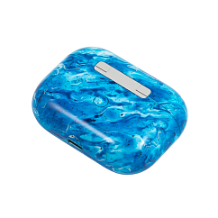 Беспроводные наушники Apple AirPods Pro 2nd gen with MagSafe USB-C (2023) Blue Marble Gloss