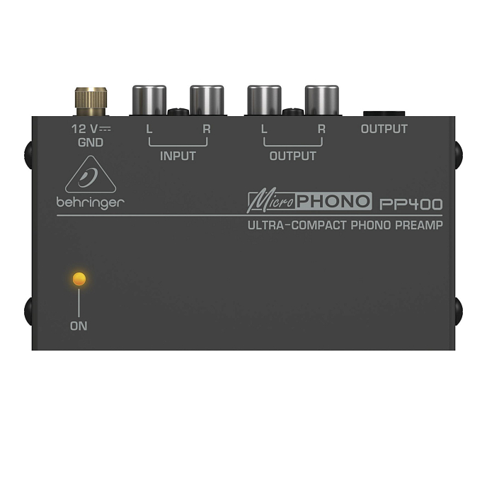 Фонокорректор Behringer MicroPhono PP400 Black - рис.0