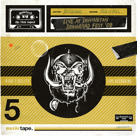Пластинка Motorhead - Lost Tapes Vol.5 Live At Donington 2008 (Coloured Yellow) 2LP - рис.0