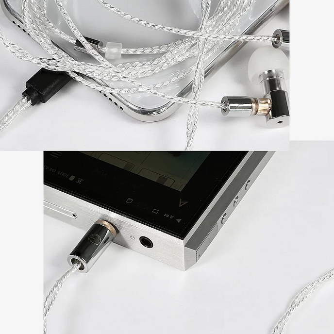 Кабель OEAudio 2DualCPS 4.4mm - MMCX Transparent - рис.3