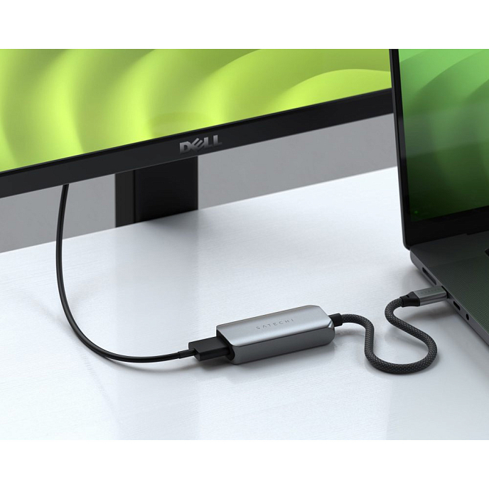 Кабель Satechi USB-C To HDMI 2.1 8K Adapter Space Grey - рис.2