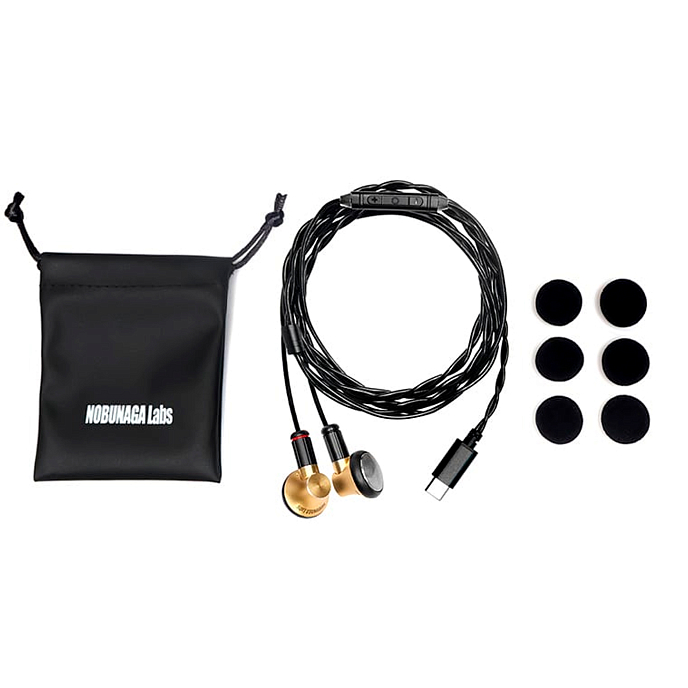 Наушники внутриканальные Nobunaga Labs Uguisu Type-C Gold - рис.5