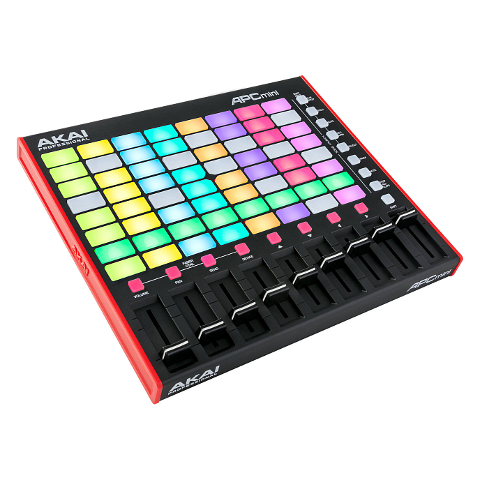 MIDI-клавиатура AKAI PRO APC Mini MK2 Black Red - рис.1