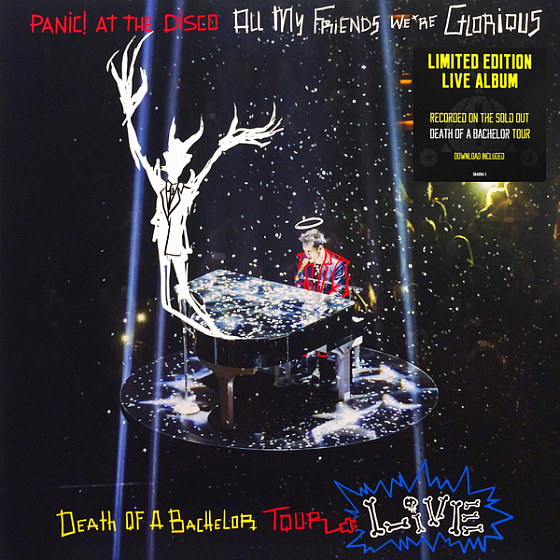 Пластинка Panic! At The Disco - All My Friends We're Glorious: Death Of A Bachelor Tour Live - рис.0