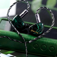 Наушники внутриканальные Kiwi Ears Cadenza Green