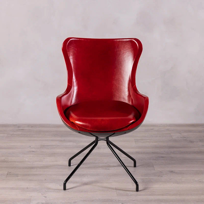 Кресло для прослушивания F2F Аэро Glossy Black Burgundy - рис.2