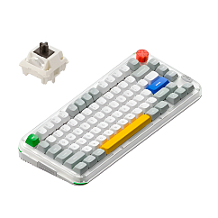 Клавиатура NuPhy Kick75 IO Brown Max Switch White