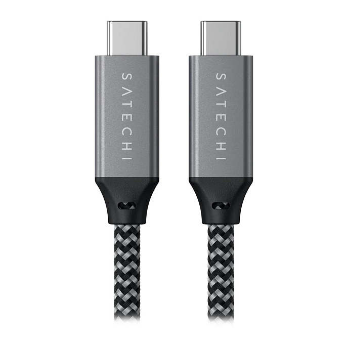 Кабель Satechi USB4 Type-C Space Grey - рис.1