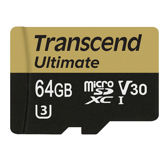 Карта памяти Transcend 64Gb microSDXC Class 10 UHS-I U3 633x - рис.0