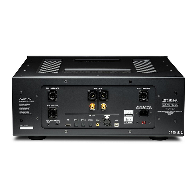 ЦАП Musical Fidelity NU-Vista DAC Black - рис.1