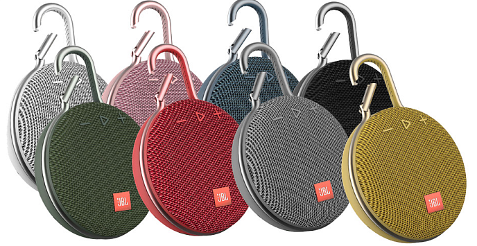 Портативная колонка JBL Clip 3 Blue - рис.6