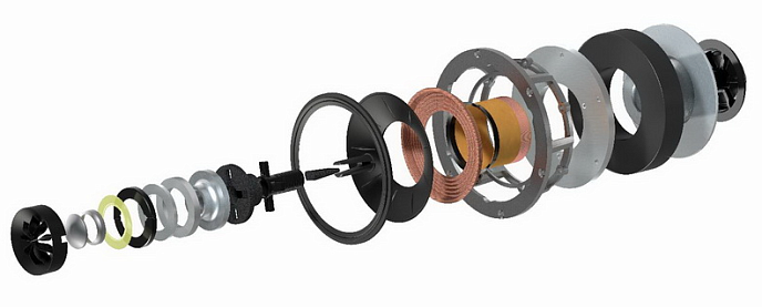 Центральный канал KEF R2C Walnut - рис.4