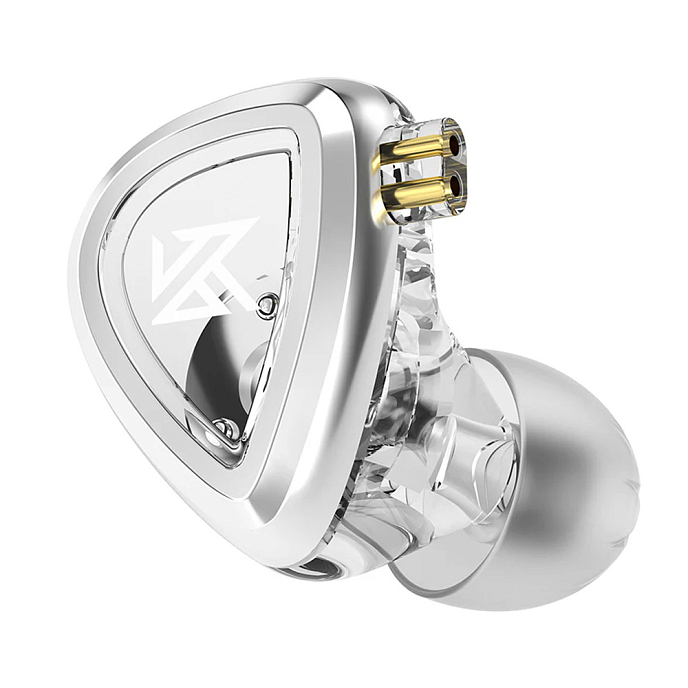 Наушники внутриканальные KZ EDA (Balanced Edition) with mic Silver - рис.1