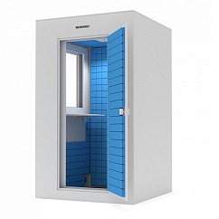 Акустическая кабина IzoRoom Maxi with window Black Blue
