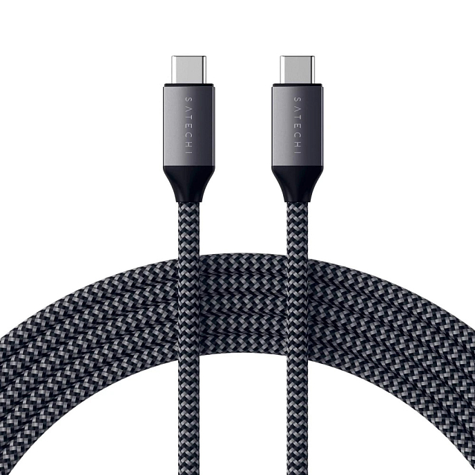 Кабель Satechi USB-C to USB-C 100W Charging Cable 2m - рис.0