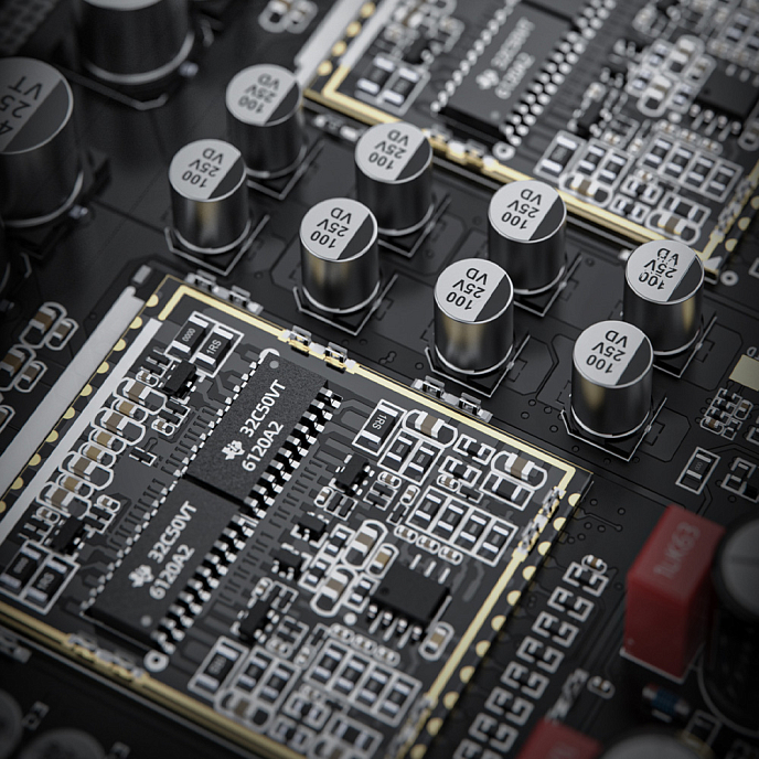 Усилитель для наушников с ЦАП FiiO K19 Black - рис.3