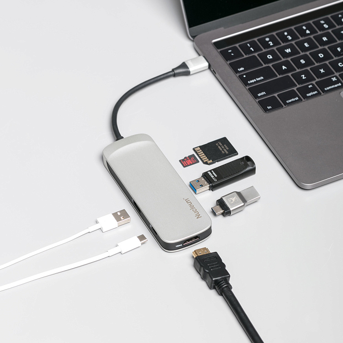 USB HUB Kingston Nucleum C-HUBC1-SR-EN - рис.2