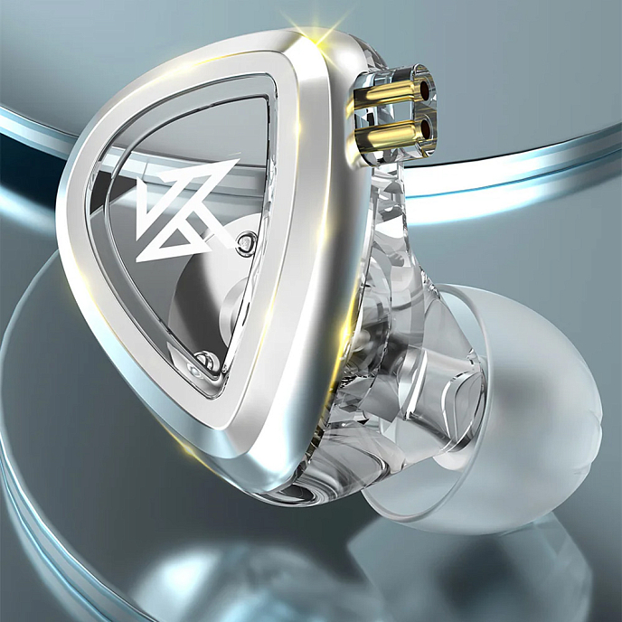 Наушники внутриканальные KZ EDA (Balanced Edition) with mic Silver - рис.2