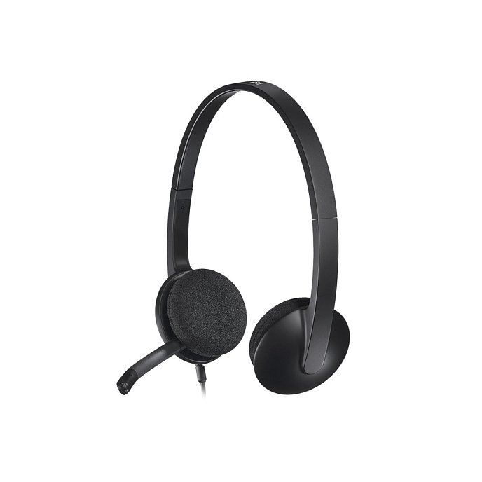 Гарнитура Logitech Headset H340 USB Black - рис.0