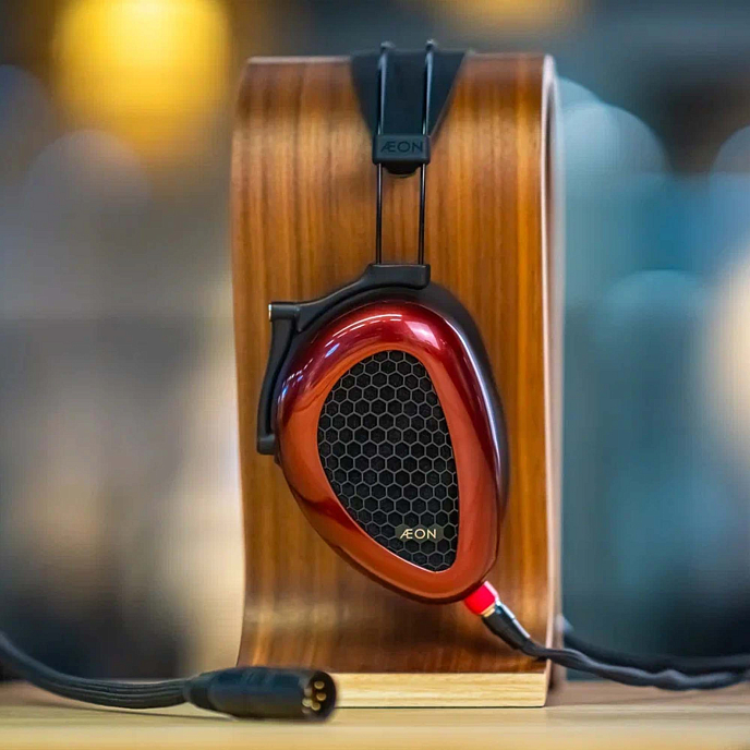 High End наушники Dan Clark Audio AEON2 Open 4-pin XLR 2.0m black/red полноразмерные наушники открытого типа_OpenBox - рис.25