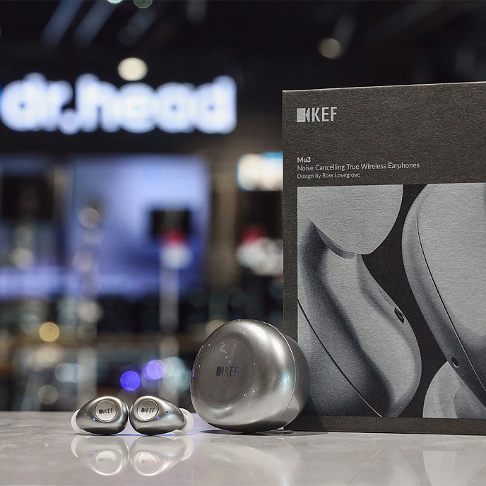 Беспроводные наушники KEF Mu3 Silver Grey - рис.24