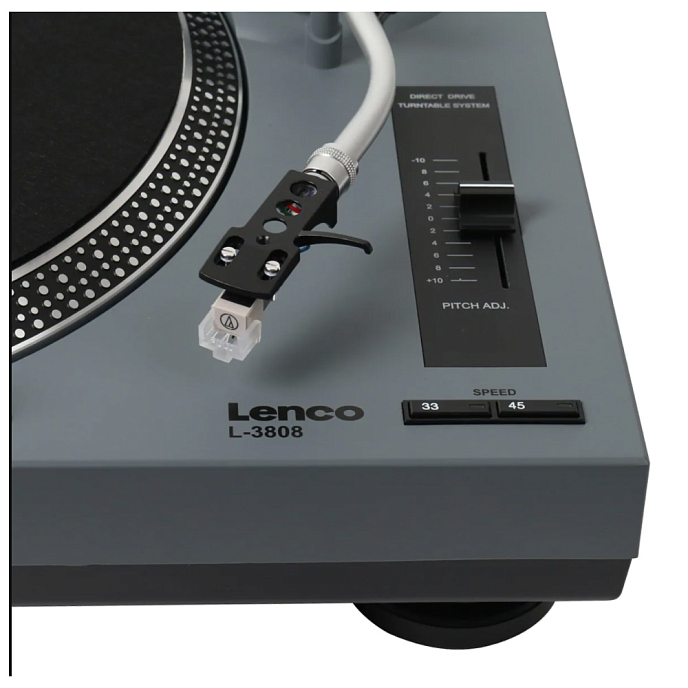 Проигрыватель винила Lenco L-3808 Matt Grey - рис.4