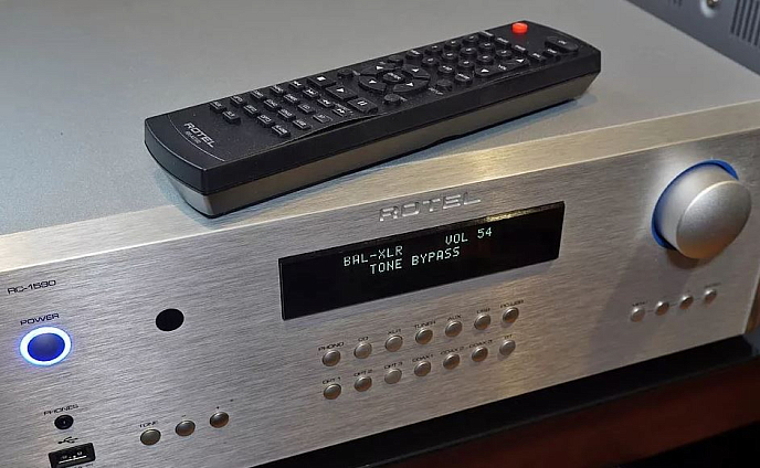 Предусилитель Rotel RC-1590 Silver - рис.4