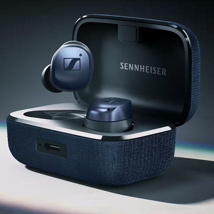 Беспроводные наушники Sennheiser Momentum True Wireless 4 denim blue tws внутриканальные с активным шумоподавлением (SN 6245005873)_Уценка - рис.5