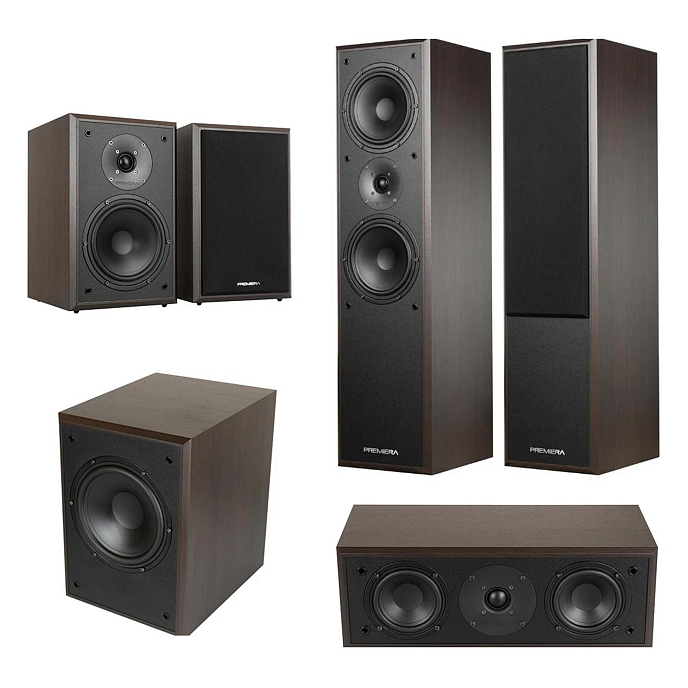 Комплект ECO Line 5.1 X Mocca Wood - рис.0