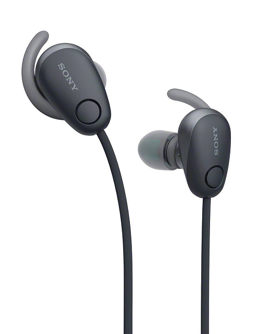 Наушники Sony WI-SP600N Black - рис.3