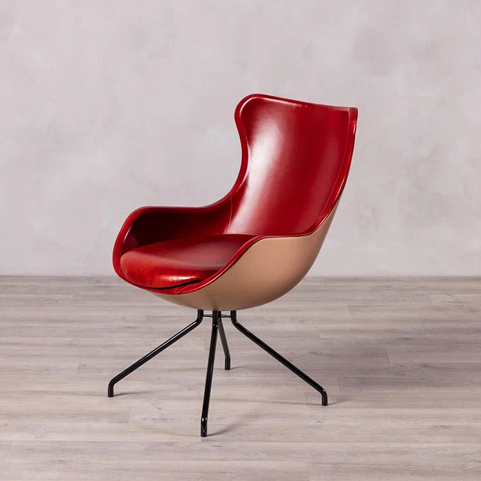 Кресло для прослушивания F2F Аэро Gold Burgundy - рис.1