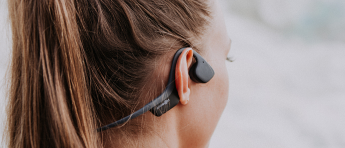 Беспроводные наушники AfterShokz Trekz Air AS650SG Slate Grey - рис.10