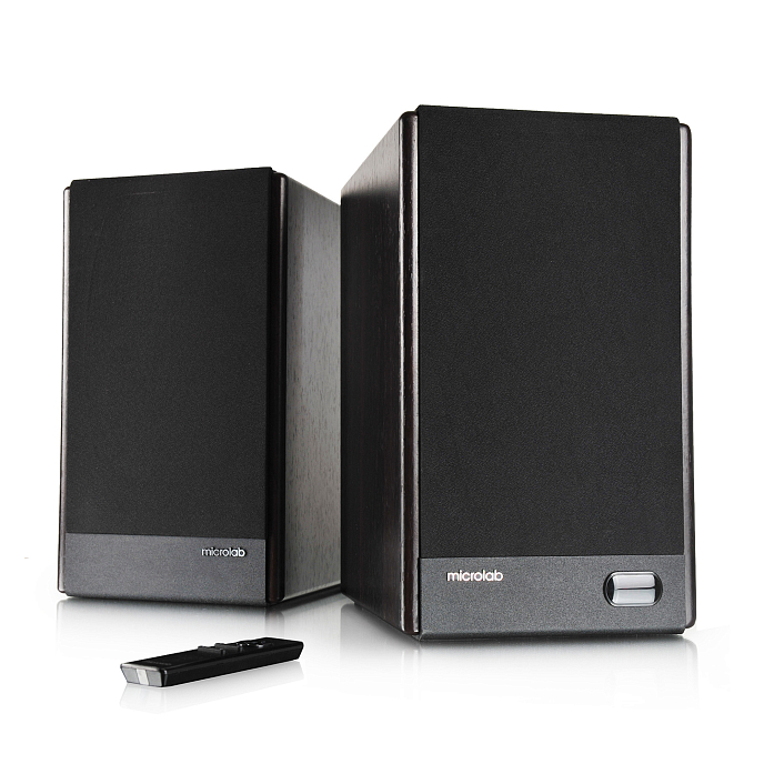 Компьютерные колонки Microlab SOLO 6C black полочная акустика 2.0 с Bluetooth (пара) (SN BCX1016287)_Уценка - рис.0
