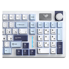 Клавиатура AULA S98 3in1 Reaper Switches Russia Light Blue White Black Purple