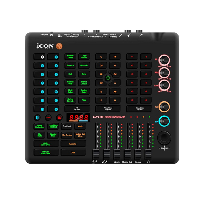 Аудиоинтерфейс iCON Live Console black мобильная студия для онлайн стримов_OpenBox - рис.0