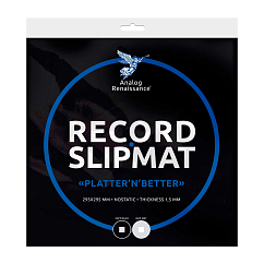 Мат для проигрывателей винила Analog Renaissance Platter n Better Grey