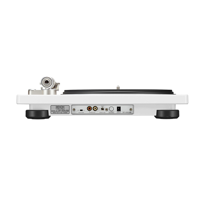Проигрыватель винила Denon DP-450USB White - рис.1