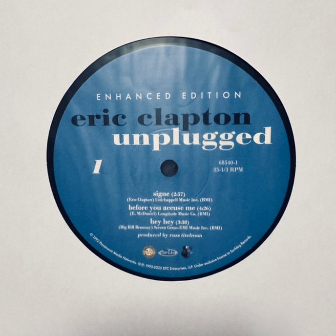 Виниловая пластинка Eric Clapton - Unplugged: Enhanced Edition - 3LP - рис.7