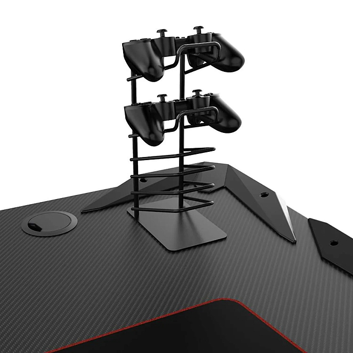 Компьютерный стол EUREKA Z1-S Black - рис.4
