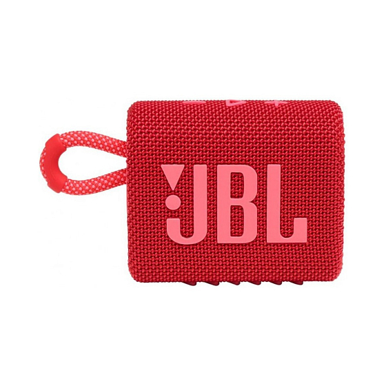 Портативная колонка JBL Go 3 Red - рис.0